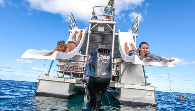 Slip And Slide Snorkel Boat